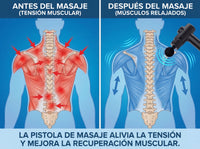 Pistola de masaje eléctrica